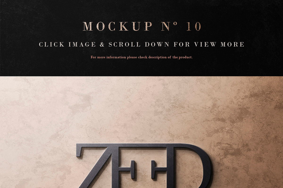 10 Deluxe Front Logo Mockups - V1, an Advertising Mockup by Asylab (Photo 17 of 18)