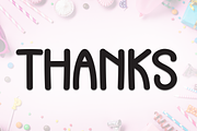 Happy Birthday | Script Font, a Script Font by Scratchones (Thumbnail 8 of 8)