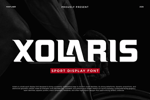 Xolaris - Sports Display Font