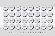 INSTAGRAM HIGHLIGHT COVERS, a Social Media Template by The Little Lily Studio (Thumbnail 3 of 5)