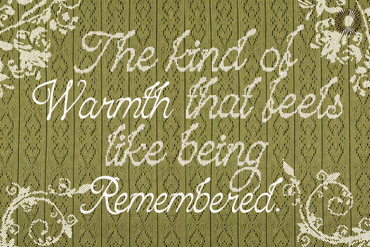 Dotted Knit - Embroidery Script, a Script Font by Setara Langit CreativeStd (Photo 7 of 12)