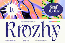 Krozhy Modern Serif Display