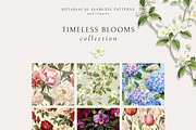 Floral Seamless Patterns + Cliparts, a Pattern Graphic by Olya Creative (Thumbnail 2 of 20)