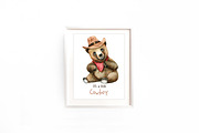 The Little Bear Watercolor Set, an Animal Illustration by Tinydew (Thumbnail 2 of 8)