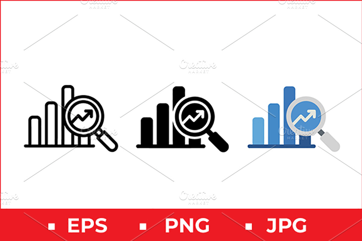 Data Analysis Vector Design, a Solid Icon by Artonix (Photo 1 of 2)