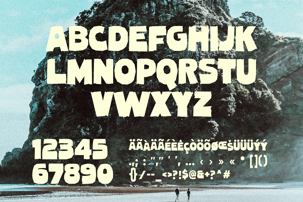 Day Coast - Display Grunge Font, a Font by Studio Moara (Photo 5 of 10)