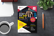 Fitness Trainer Flyer Templates, a Flyer Template by Creativpixl (Thumbnail 2 of 8)