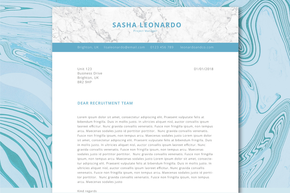 Resume Template 2-Page | Leonardo, a Resume Template by AAO.Design (Photo 4 of 6)