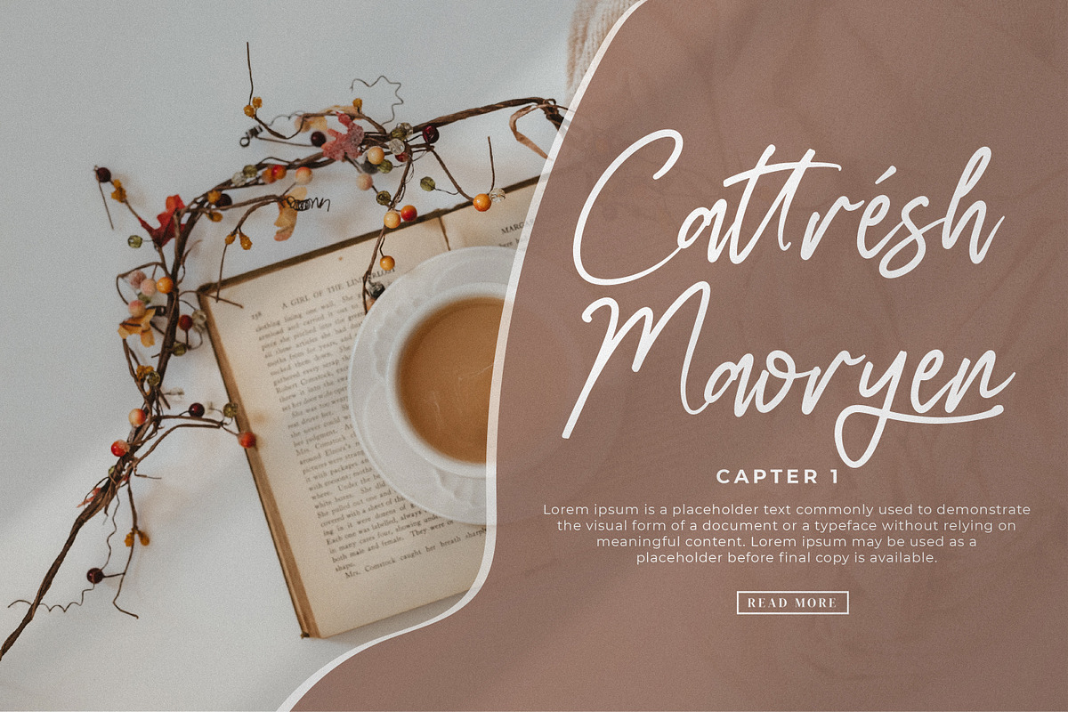 Authentty Wegnotta, a Handwritten Font by Integritype Studio (Photo 4 of 15)