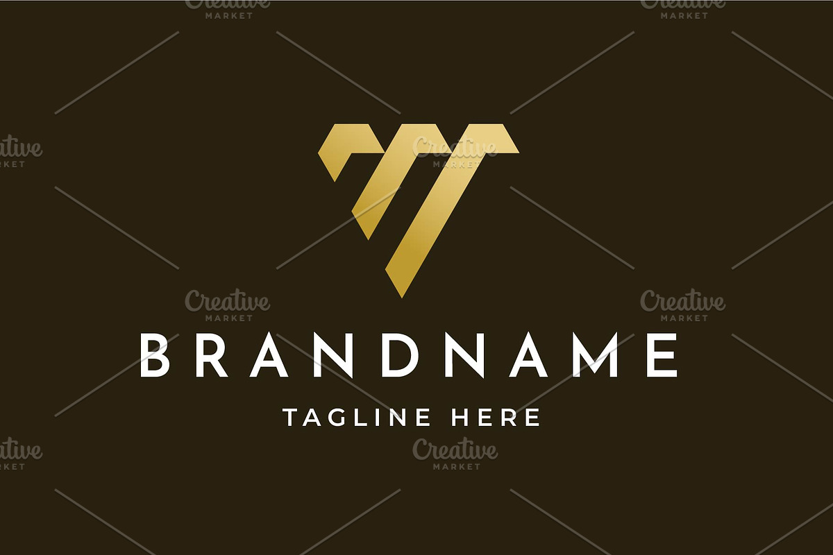 Letter V Monogram Logo, a Branding & Logo Template by BlackSweet_Studio (Photo 2 of 2)