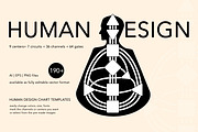 Human Design Vector + CANVA Bundle, an Illustration by Backyard Rose (Thumbnail 1 of 35)