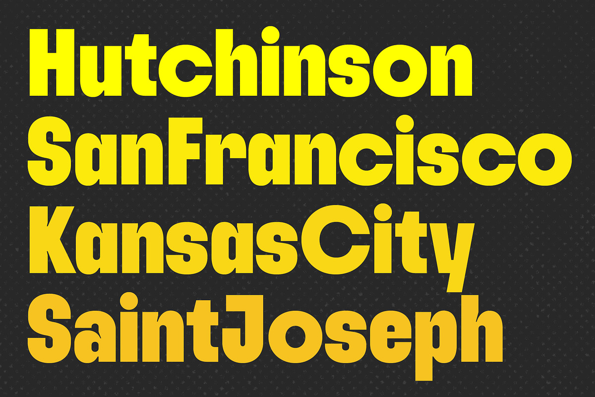 YNF Dustin | Condensed sans serif, a Sans Serif Font by YNF (Photo 10 of 26)