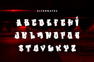 FasterEver - Graffiti Display Font