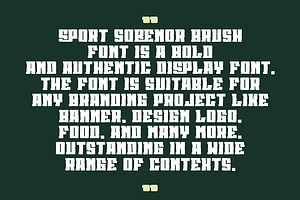 Sport Sobenor Brush