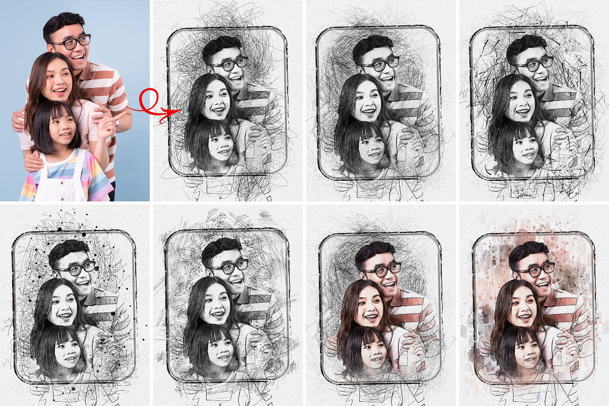 Custom Portrait Painting Effect, an Action Add-On by MRI STUDIO (Photo 4 of 39)