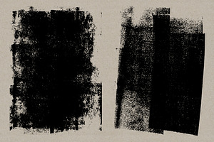 Dry Ink Textures - Vector & PNG