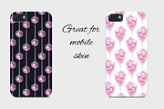 Sweets & desserts clipart & patterns, a Food Illustration by Visual Animal (Thumbnail 3 of 21)