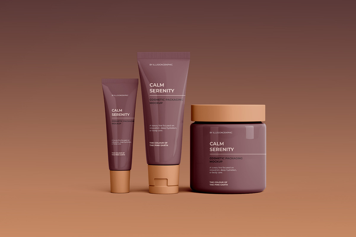 Cosmetic Packaging / Branding Mockup, a Packaging Mockup by Illusiongraphic (Photo 4 of 21)