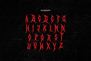 BlekMary | Black Metal Font, a Blackletter Font by Denustudios (Thumbnail 10 of 12)