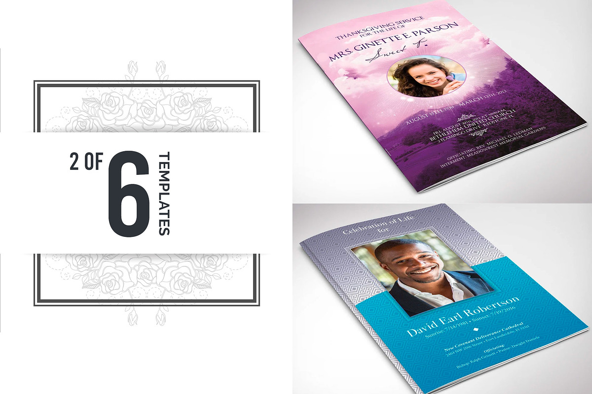 Create Funeral Program Bundle, a Brochure Template by Godserv Designs (Photo 6 of 11)