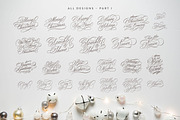 Hand Lettering Bundle, an Object Graphic by Type and Graphics Studio (Thumbnail 5 of 44)