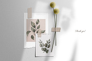 Watercolor Greenery Patterns, a Pattern Graphic by MayaNavits (Thumbnail 11 of 11)