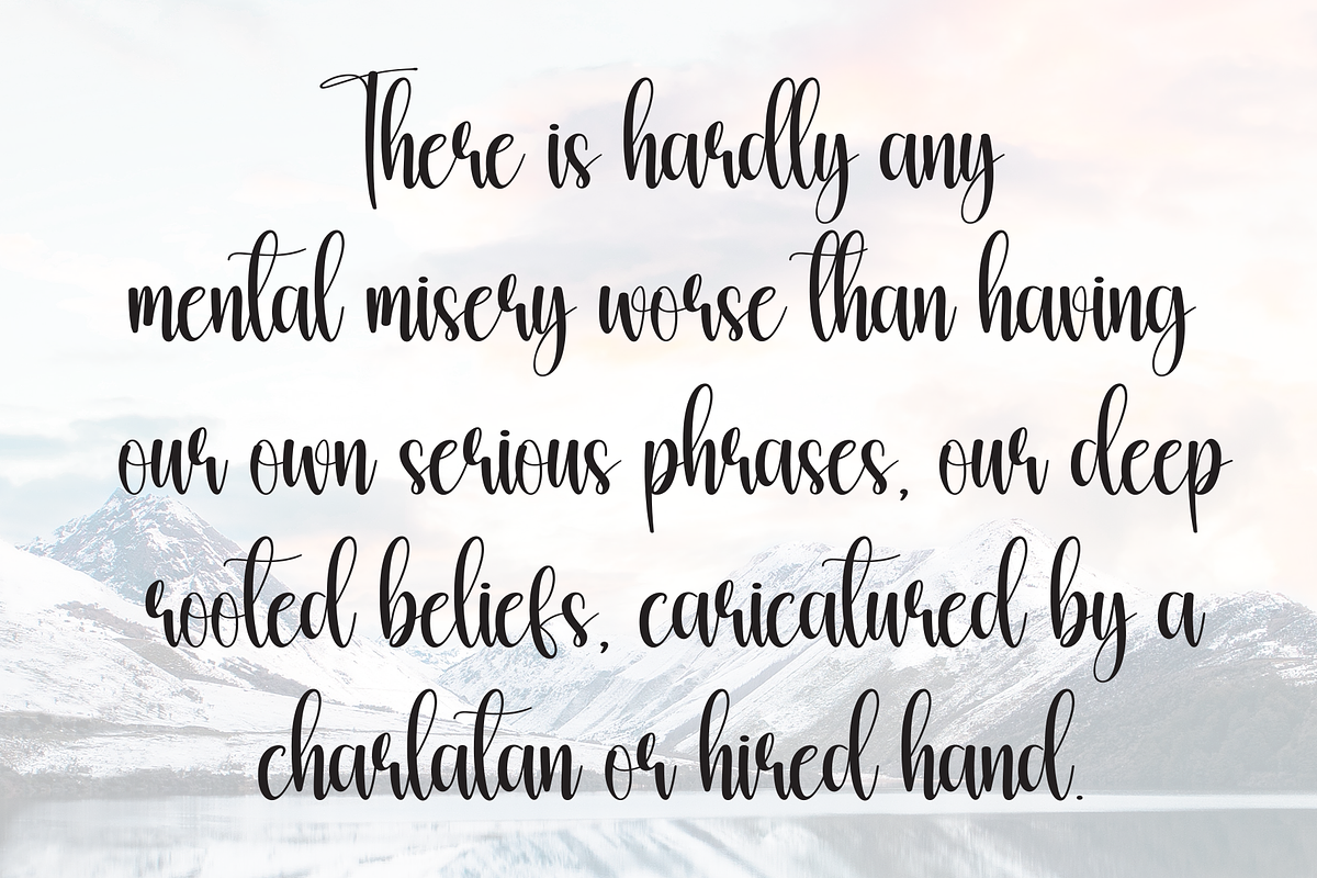 Ginger Farmhouse | Script Font, a Handwritten Font by Scratchones (Photo 6 of 9)