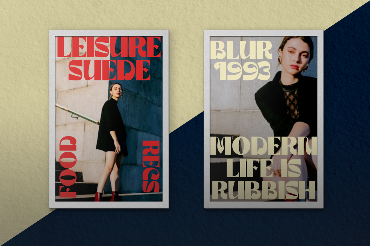 Blue Pastel - Display Font, a Font by PutraCetol Studio (Photo 8 of 11)