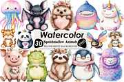 Squishmallow Animals Sublimation, an Illustration by Black Bird Studio (Thumbnail 1 of 6)