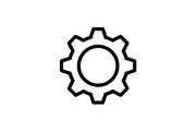 Gear & Cogwheel Silhouette Vector Bu, an Illustration by jahid234 (Thumbnail 14 of 51)