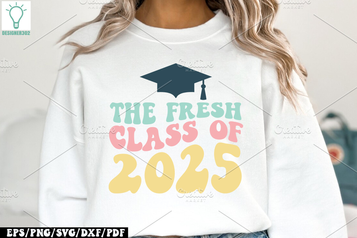 Graduation 2025 Svg Bundle,Grad 2025, a Graphic by Designer302 (Photo 10 of 11)