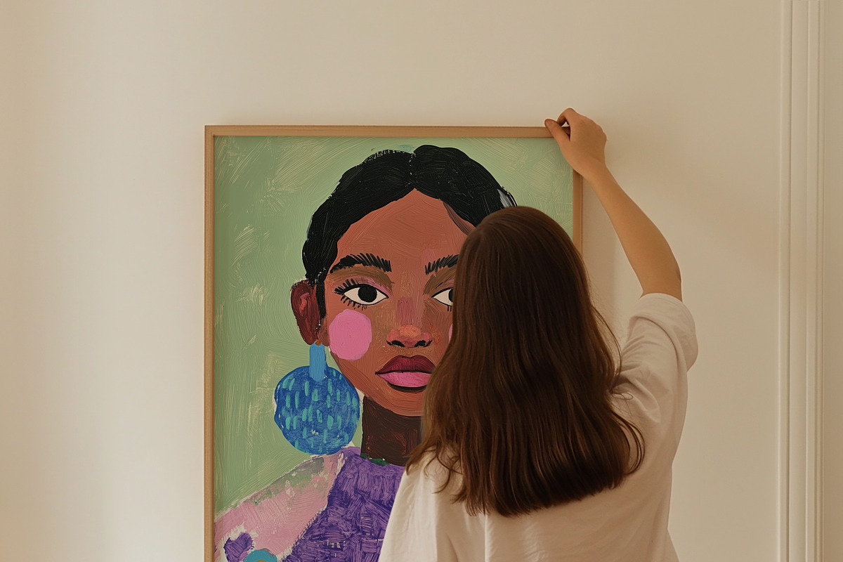 MODERN ART PRINTS GALLERY, a Background Graphic by Lana Elanor (Photo 6 of 12)