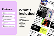 Wix Studio Template for Photographer, a Wix Template by Collette Collabs (Thumbnail 2 of 6)