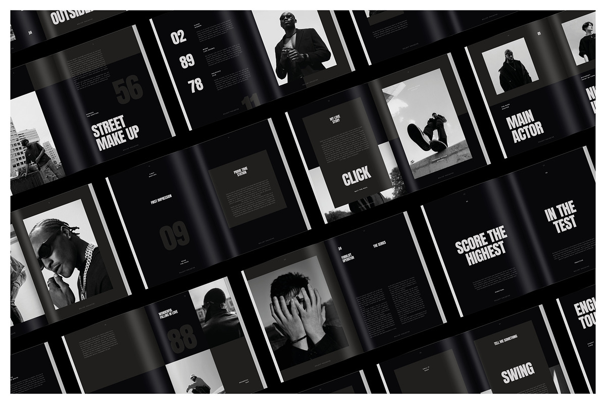 ROLENT Creative Portfolio, a Magazine Template by Arif Tri Ananta (Photo 1 of 14)