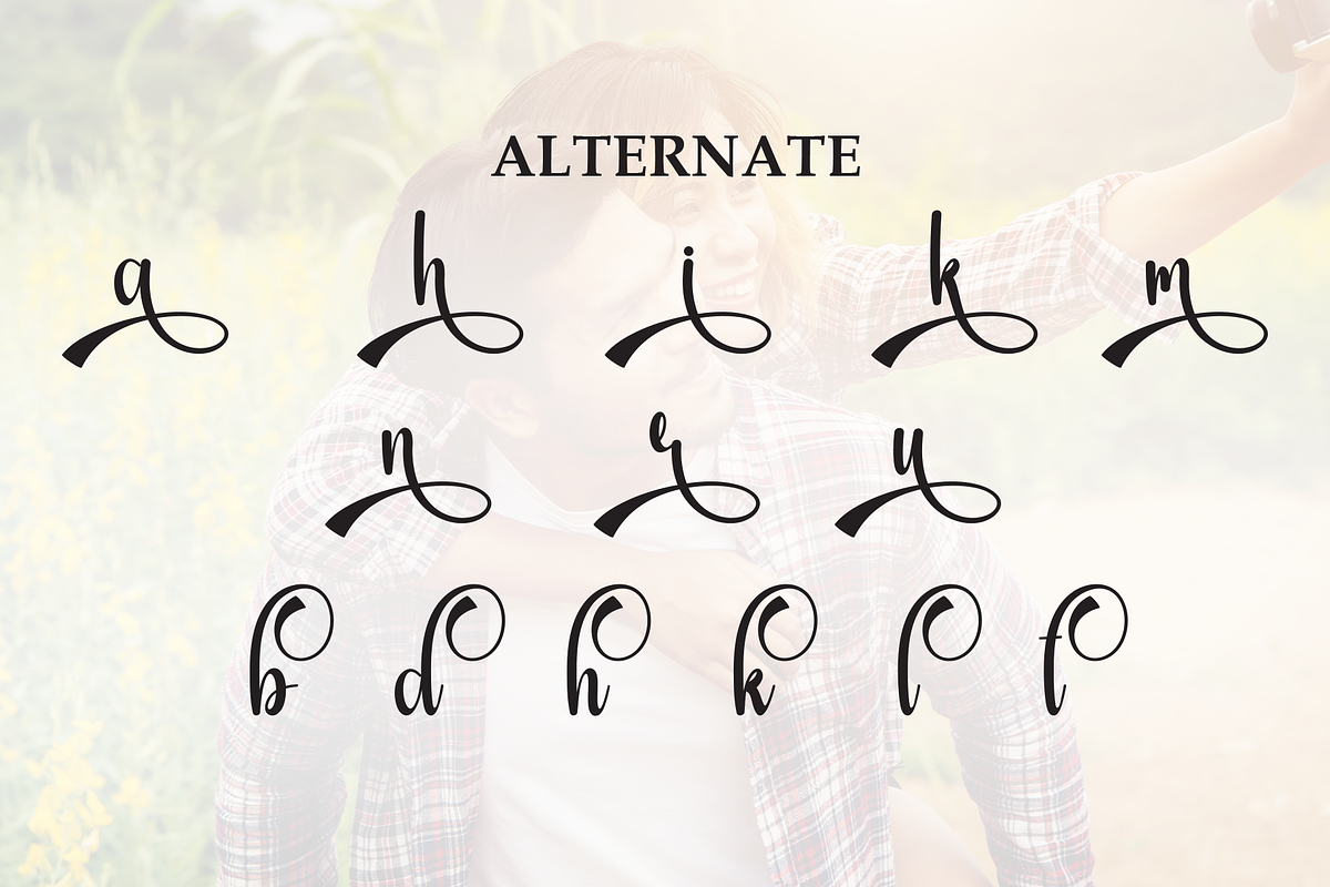 Darling | Script Font, a Handwritten Font by Scratchones (Photo 8 of 9)