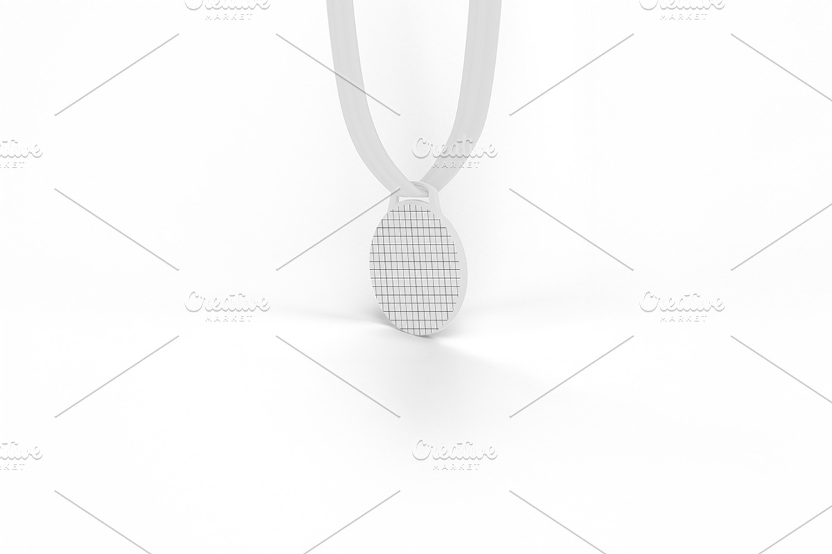 Cartoon Medal Mockup, a Merchandise Mockup by Qaleb Studio (Photo 1 of 2)