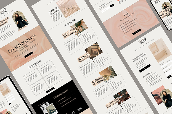 Squarespace 7.1 Template: Hannah preview 8