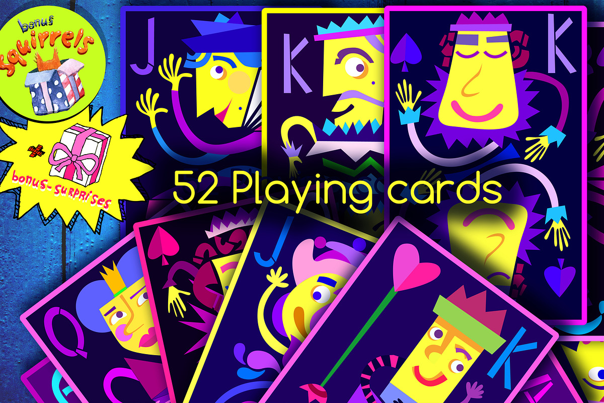 Playing Cards, a Decorative Illustration by Ulia Li Lu (Photo 1 of 4)