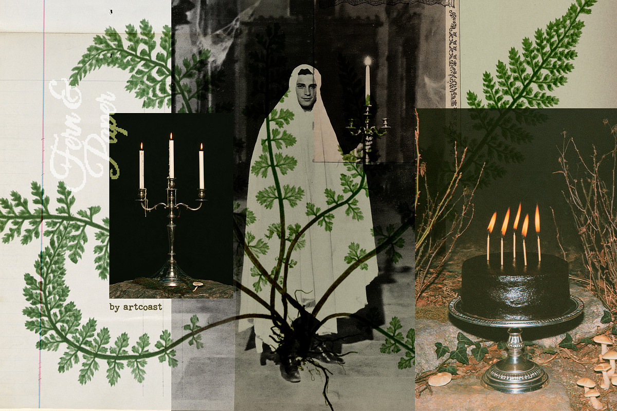 Fern & Paper Archive, a Background Graphic by nadispasibenko (Photo 10 of 10)