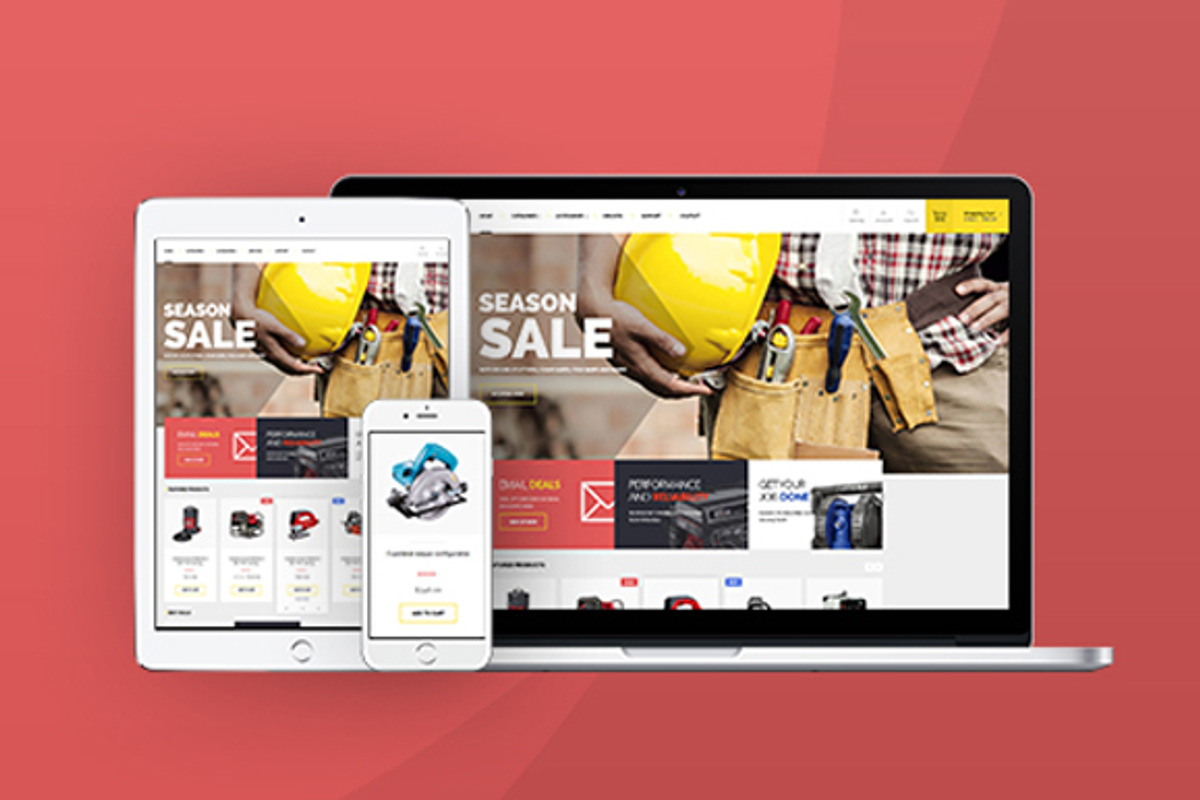 Magento 1.9 BRAVE - Tools Theme, a Websites & App Template by Puzzthemes (Photo 1 of 3)