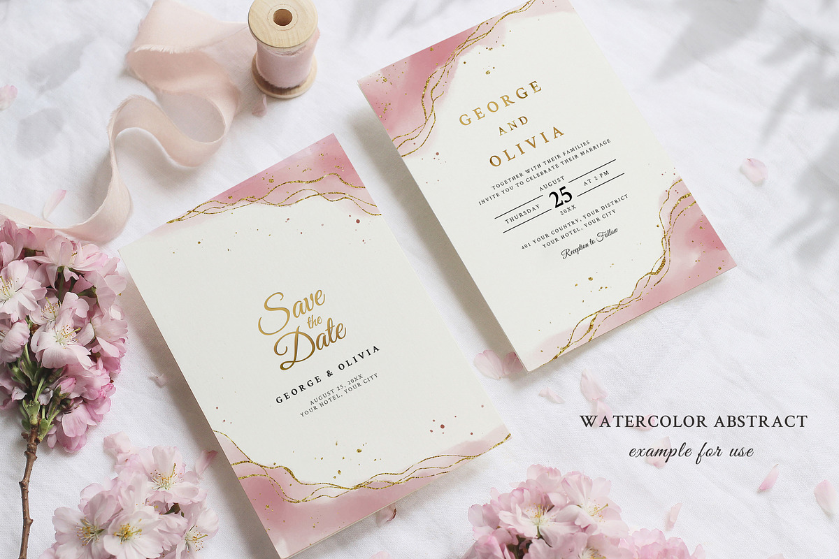 Watercolor Abstract Background, a Background Graphic by Yorda Studio (Photo 5 of 11)