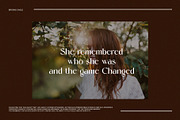 Qilsand Elegant Ligature Serif, a Serif Font by Alfinart (Thumbnail 2 of 10)