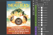 The Hot Beach Flyer, a Flyer Template by CREATIVE DUDE (Thumbnail 5 of 5)