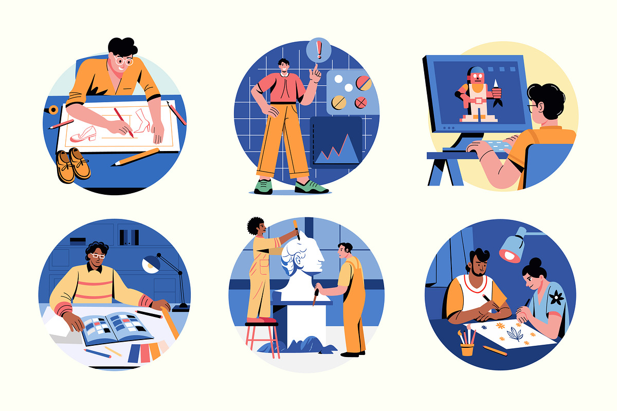 Animated Creative Design Illustration