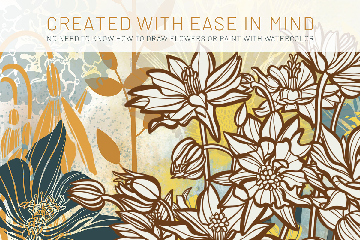 Floral Procreate Brushes 13, a Brushes & More by DeloresArt (Photo 3 of 14)