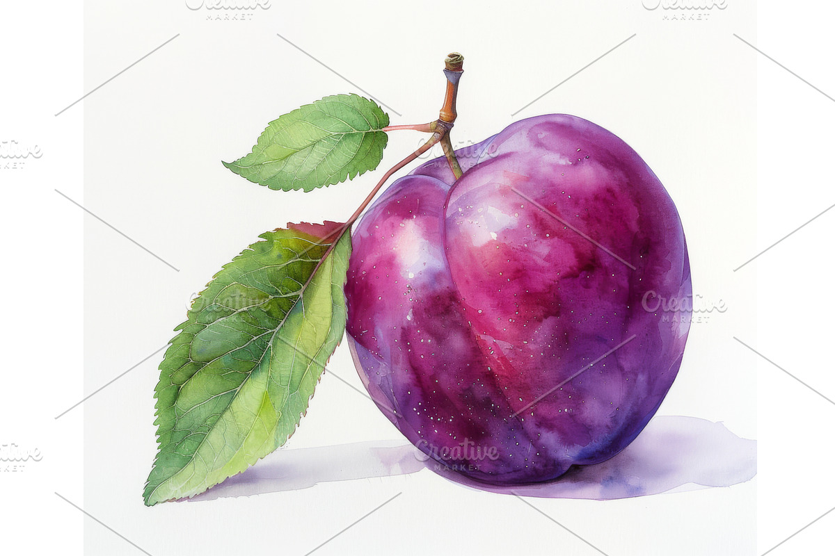 Watercolor Illustration of Fresh, an Illustration by tilialucida
