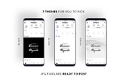 Instagram Social Media Quotes CANVA, a Social Media Template by Eviory (Thumbnail 44 of 55)