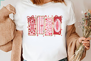 Preppy XOXO Valentine PNG, an Illustration by Designking (Thumbnail 6 of 6)