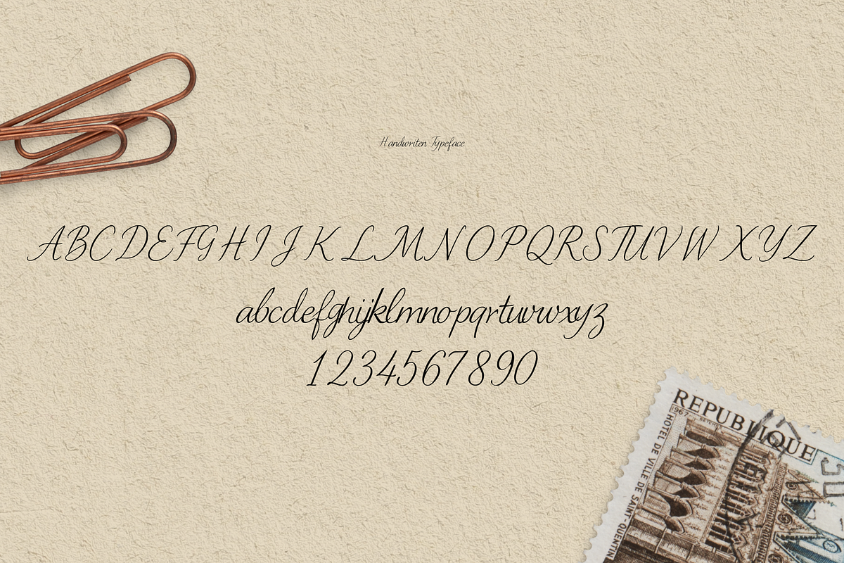 Lettresa Handwritten Typeface, a Script Font by RT Studio (Photo 11 of 11)