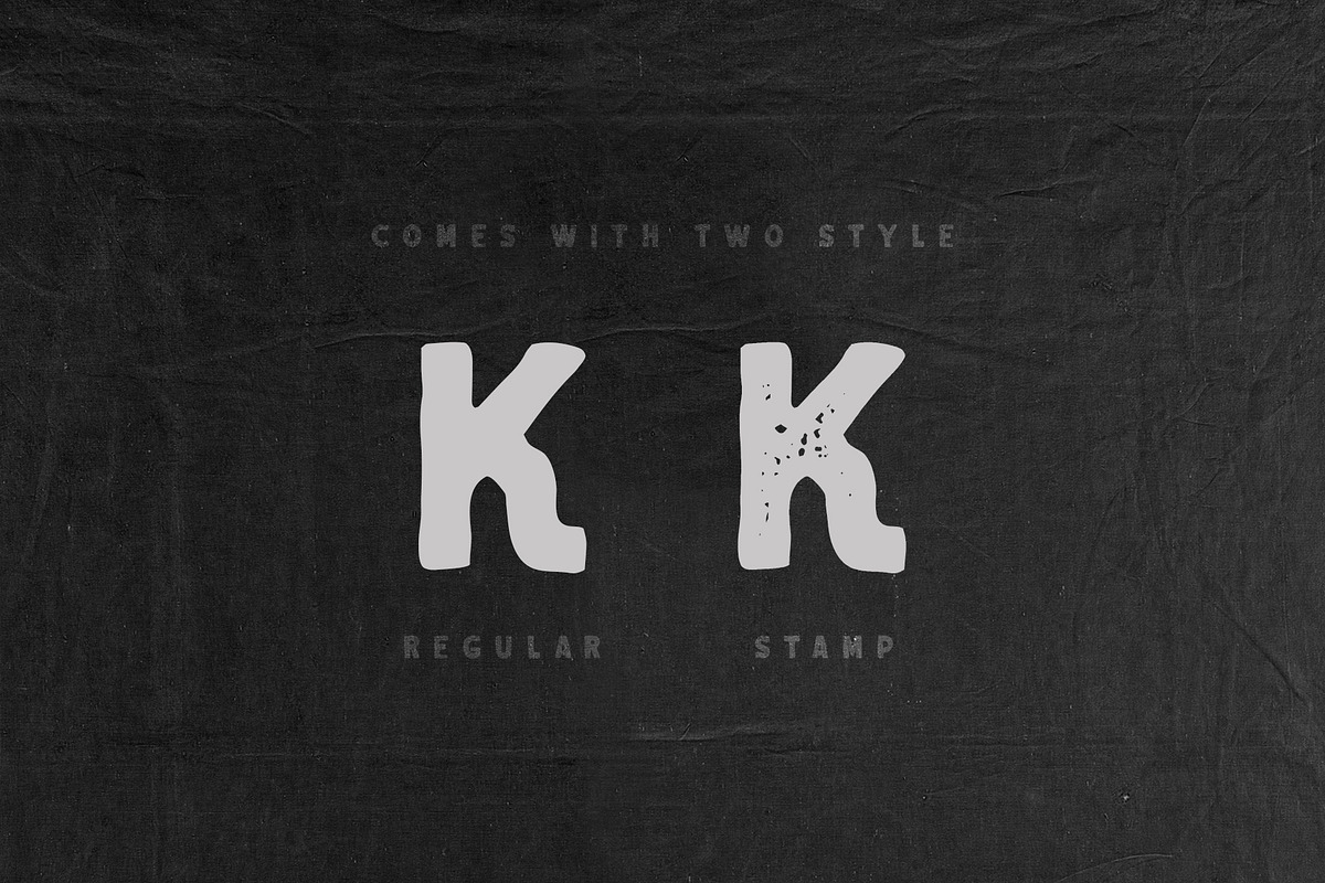 Kisna Typeface preview 3